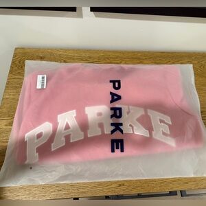 Pink Aid X PARKE mock neck